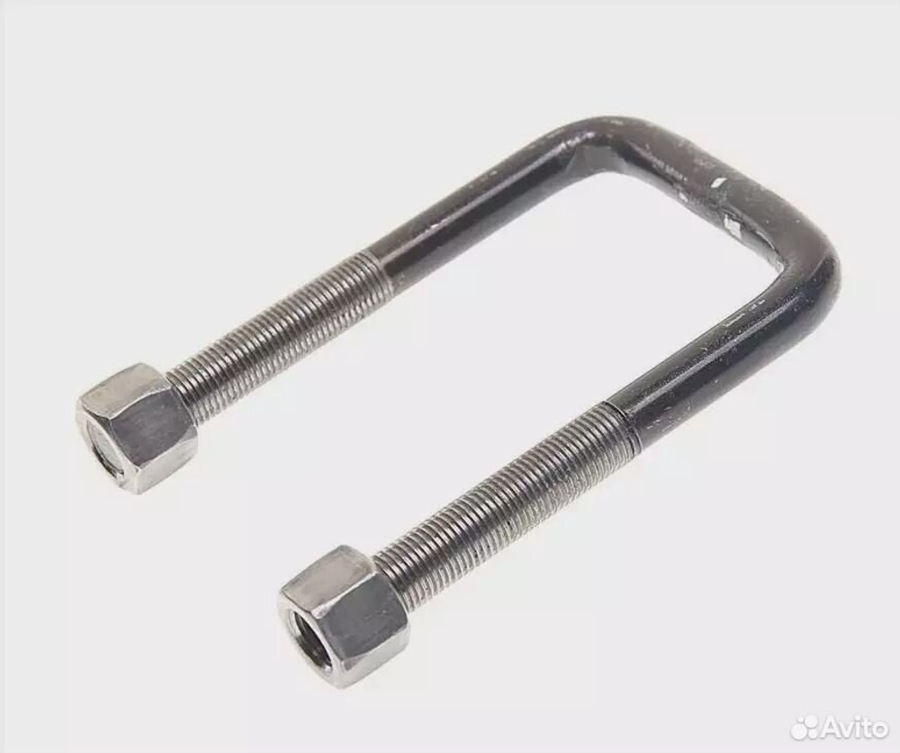 Стремянка рессоры U-образная 92xM24x3.0x265 с гайк