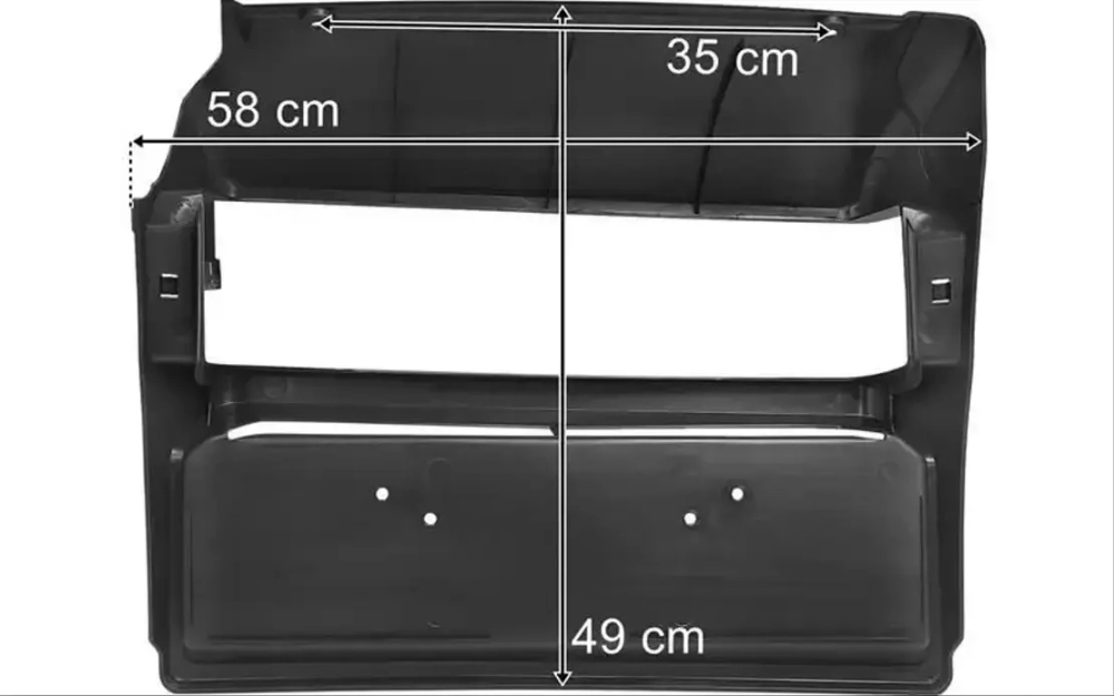 Накладка заднего крыла под фонарь левая Scania 5