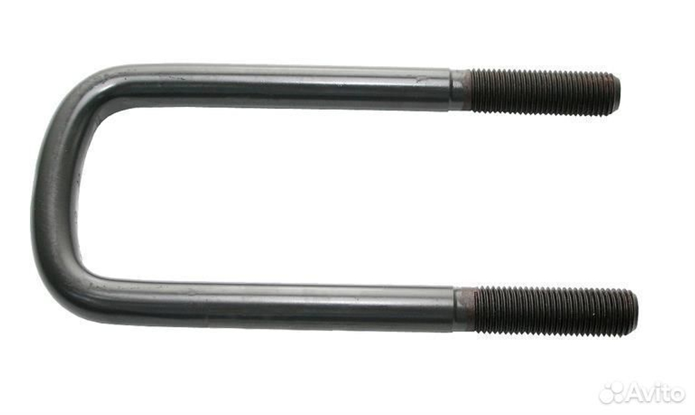 Стремянка рессоры П-образная 92xM22x2.5x250 с гайк