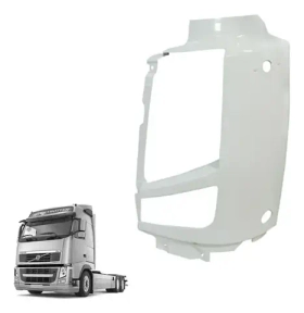 Облицовка фары левая Volvo FH 3V (БЕЛАЯ)