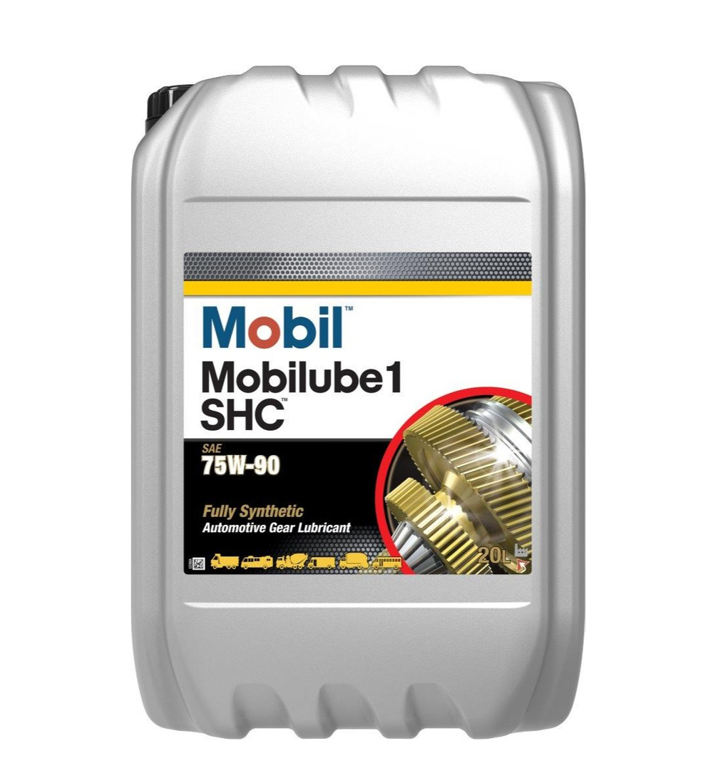 Масло трансмиссионное Mobil Mobilube 1 SHC 75W90 (20L) синт.