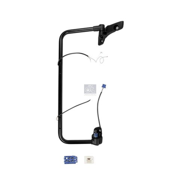 Кронштейн зеркала левый мерседес актрос аксор (c проводом)