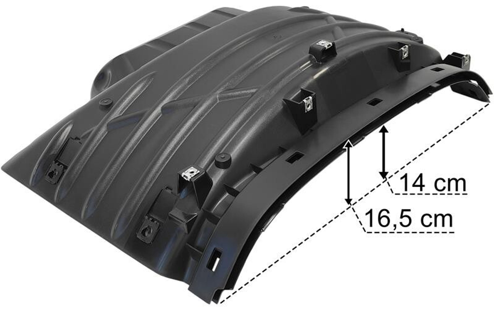 Крыло переднее верхнее правое Scania 6 серия (короткое)