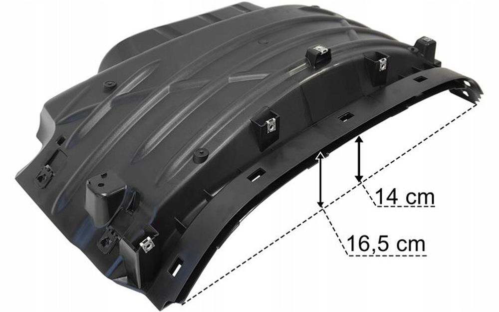 Крыло переднее верхнее левое Scania 6 серия (короткое)
