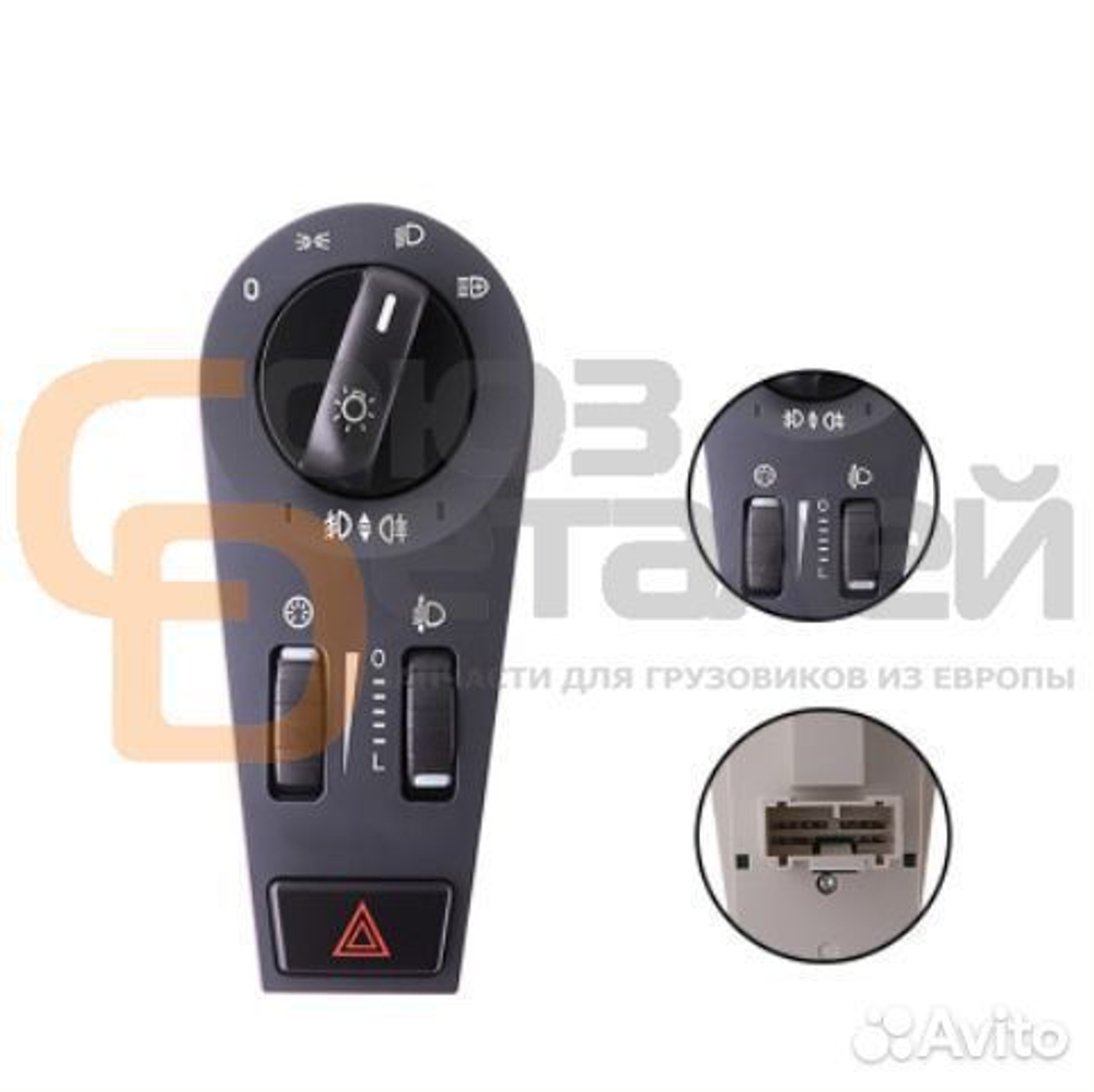 Переключатель света фар volvo FH/FM/FMX с корректо