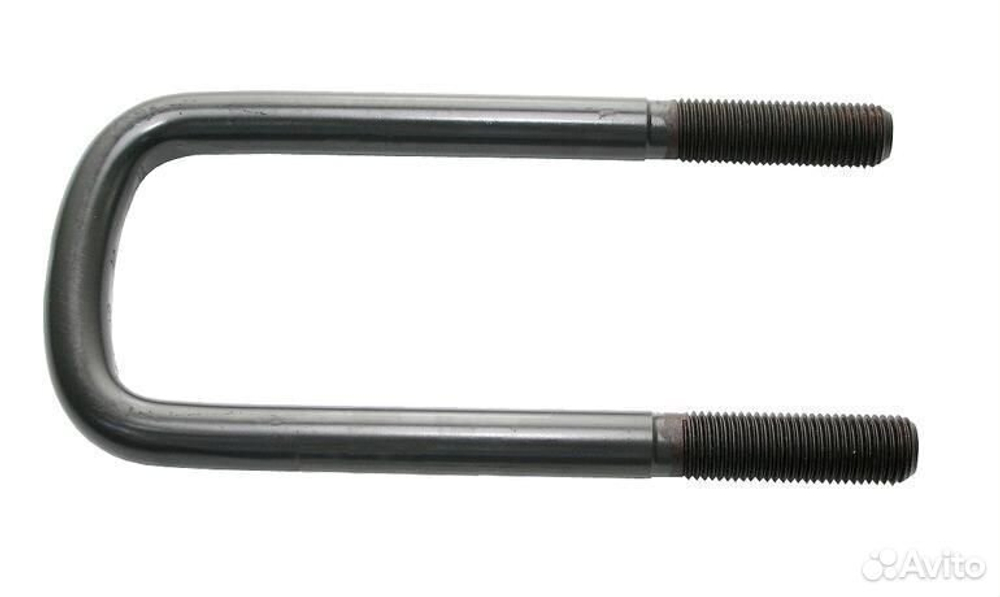 Стремянка рессоры П-образная 92xM22x2.5x250 с гайк