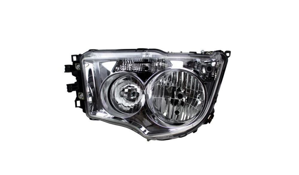 Фара левая (с ДХО) Mercedes Actros MP4