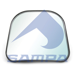 Стекло зеркала малого Scania 4/5серия с подогревом L/R