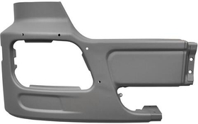 Угол бампера правый мерседес актрос MP2/3 (металл) без отв. под п\т