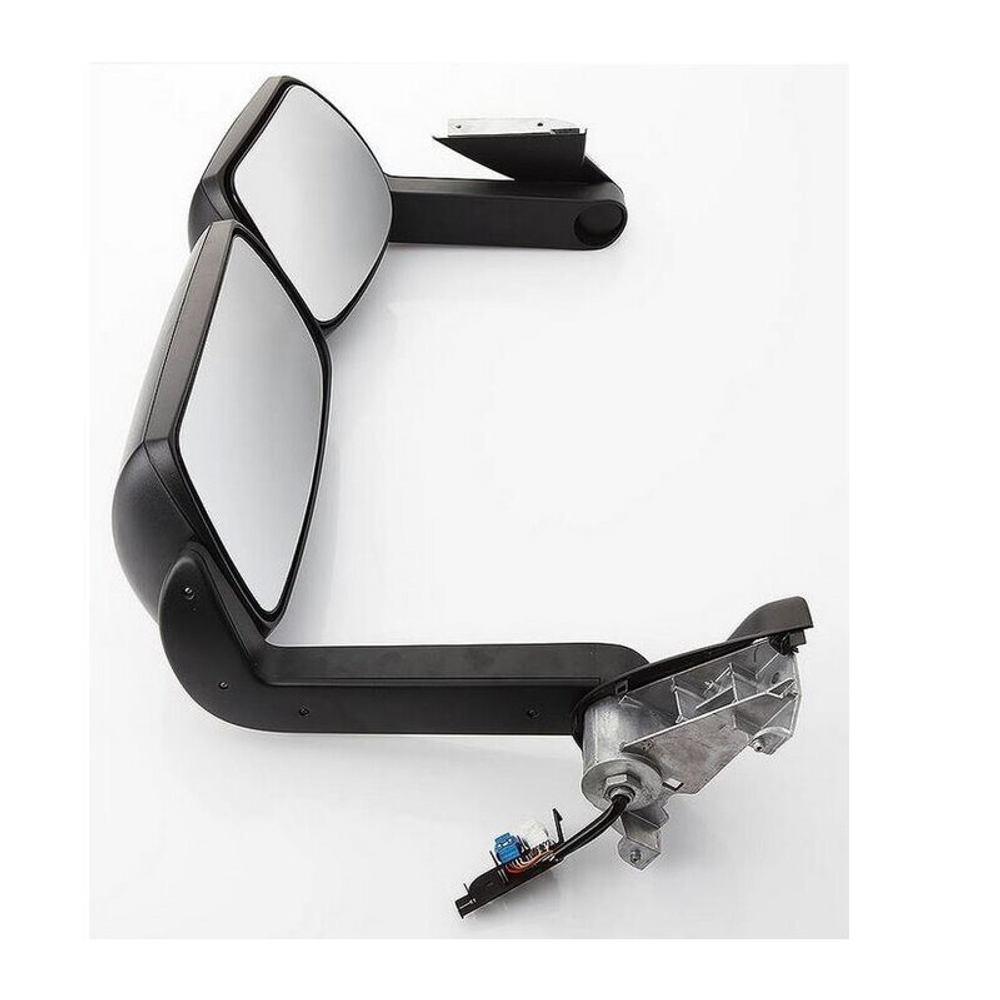 Зеркало левое ивеко стралис траккер еврокарго подогревом длин.кронштейн