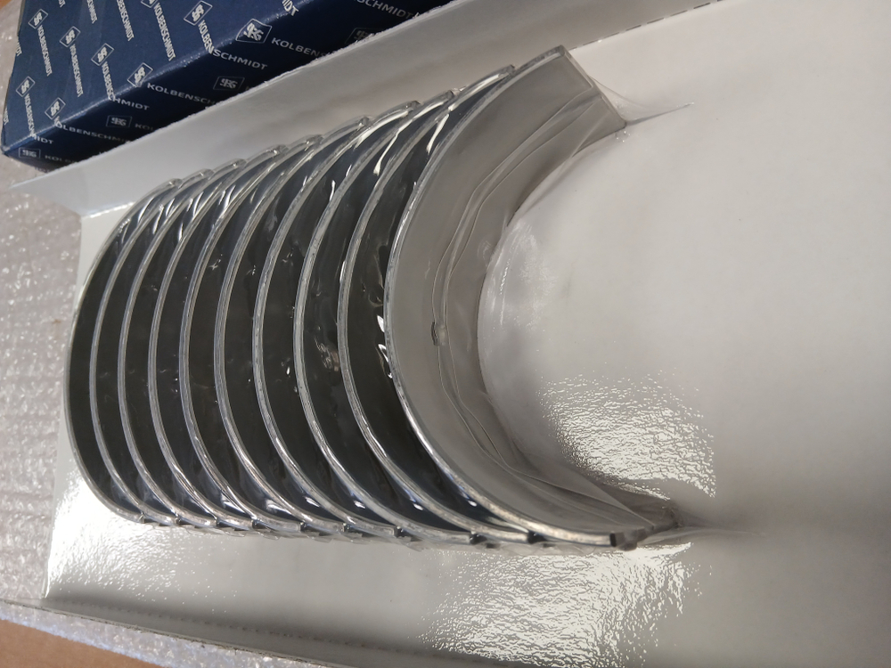 Вкладыши коренные Scania 3 4 серии DS14 0.5 (2й ремонт)