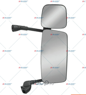 Зеркало правое Scaniaс двойное с подогревом (самосвальное)