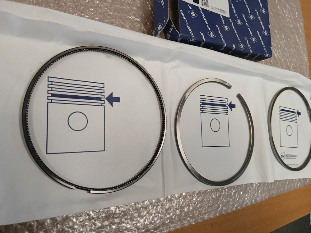 Кольца поршневые Scania P/G/R/T серия STD DC13