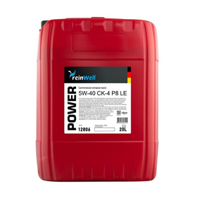 Масло моторное ReinWell POWER P8 LE 5W40 (20L)
