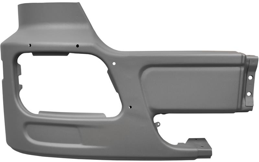 Угол бампера правый мерседес актрос MP2/3 (металл) без отв. под п\т