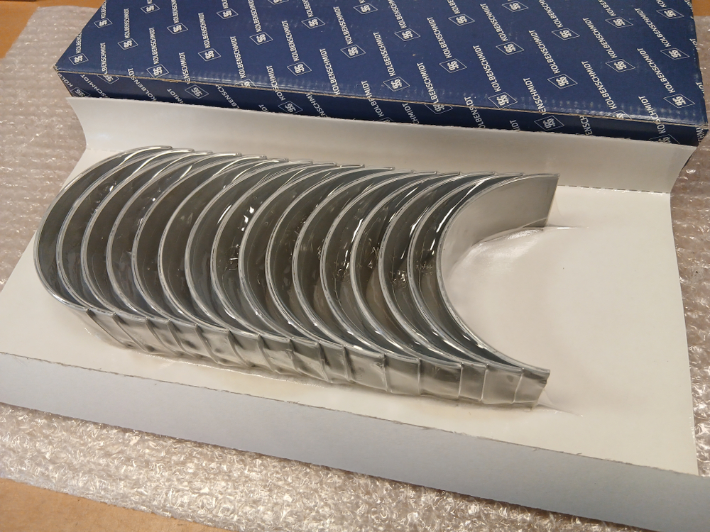 Вкладыши шатунные Scania 164 DC16 V8 ком-кт на 8 цил.