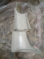 Угол кабины мерседес актрос MP3 наружный левый (белый)