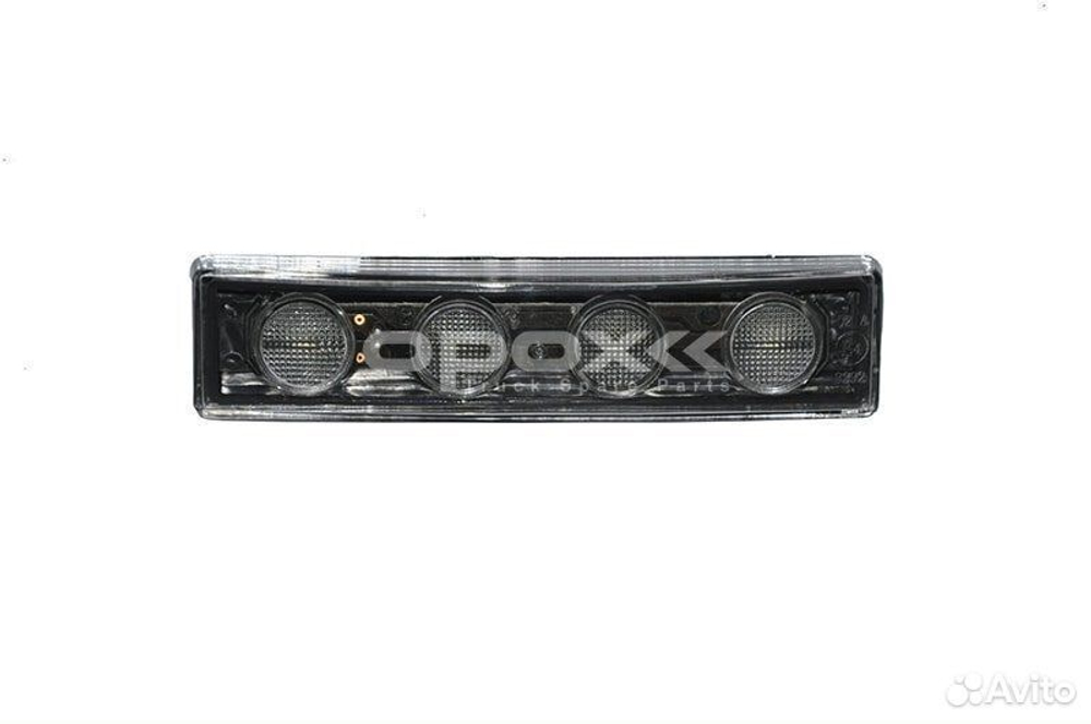 Фонарь габаритный в козырек красный LED Scania