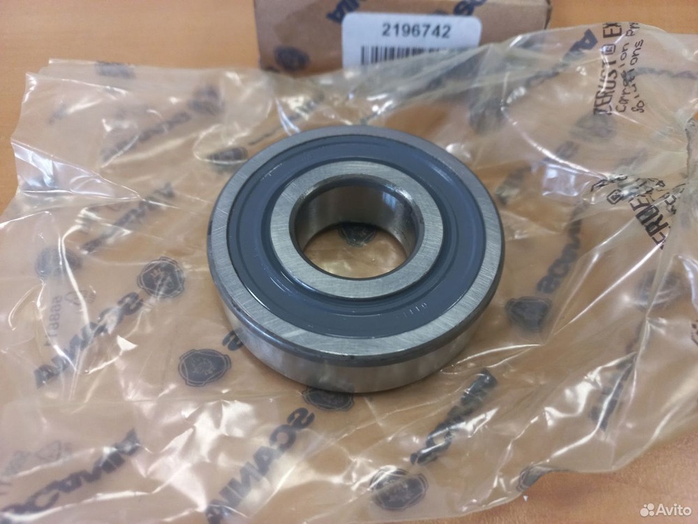 Подшипник шариковый маховика ЗАКРЫТЫЙ MAN  Scania 2196742 1313606 258267