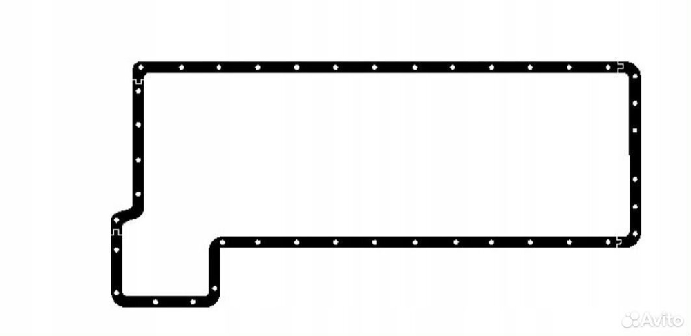 Прокладки картера картон V8 (к-т 4 шт) Scania 142