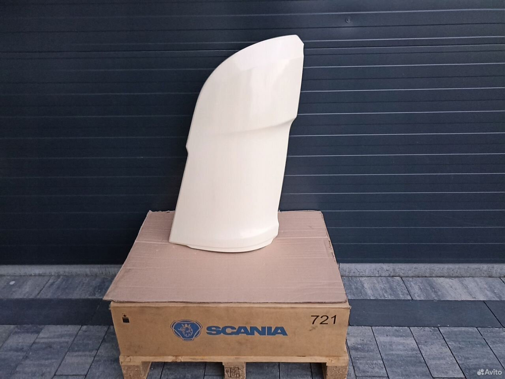 Угол кабины левый scania