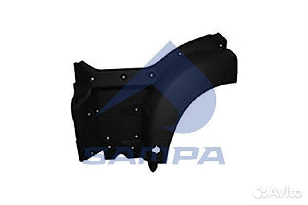 Подножка с крылом левая (узкая) MAN TGA L-LX
