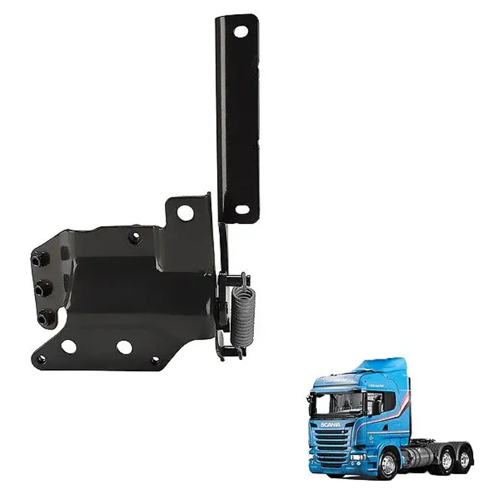 Петля решетки радиатора правая Scania