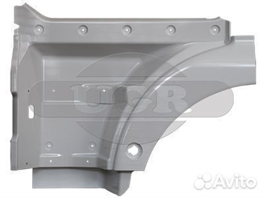 Крыло переднее большое левое MAN TGA XXL-TGX серое