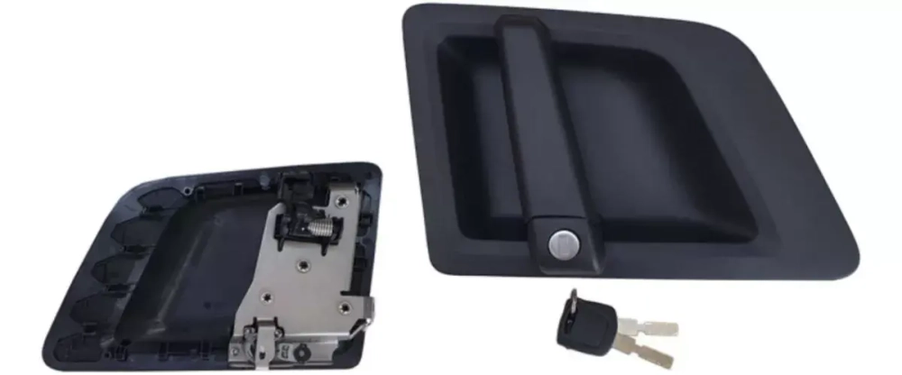 Ручка двери левой Scania 6-ser L P G R S (с личинкой и 2 ключами)