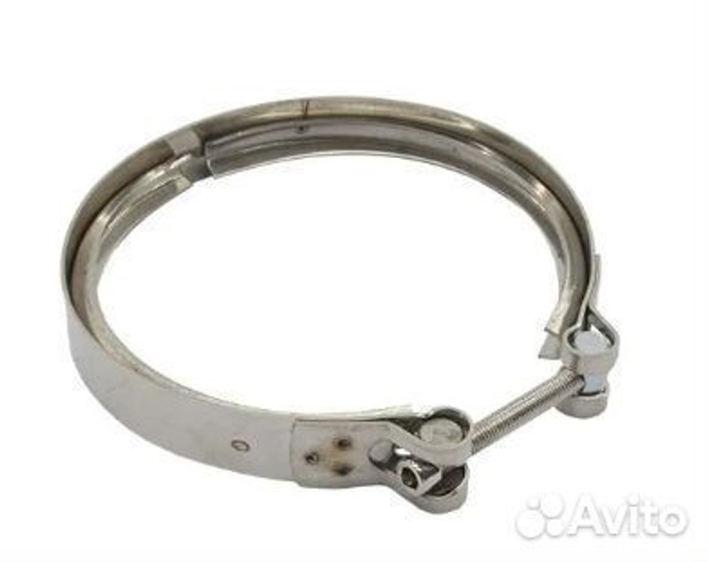 Хомут глушителя scania