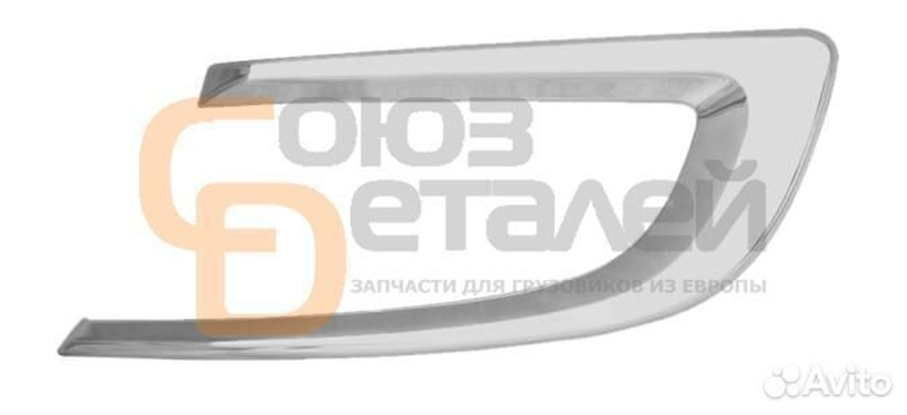 Молдинг капота Scania 6