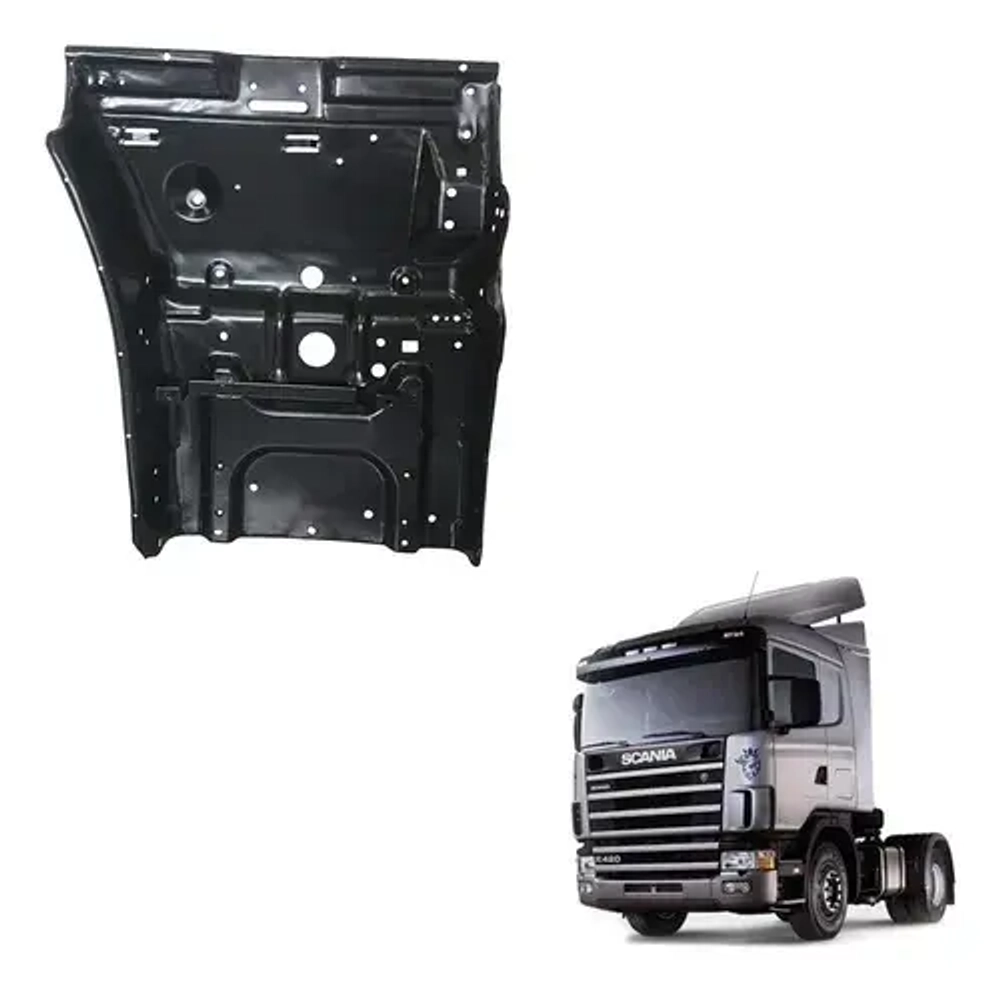 Корпус подножек правый Scania