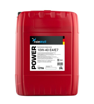 Масло моторное ReinWell POWER P6 ME 10W40 (20L) синт.