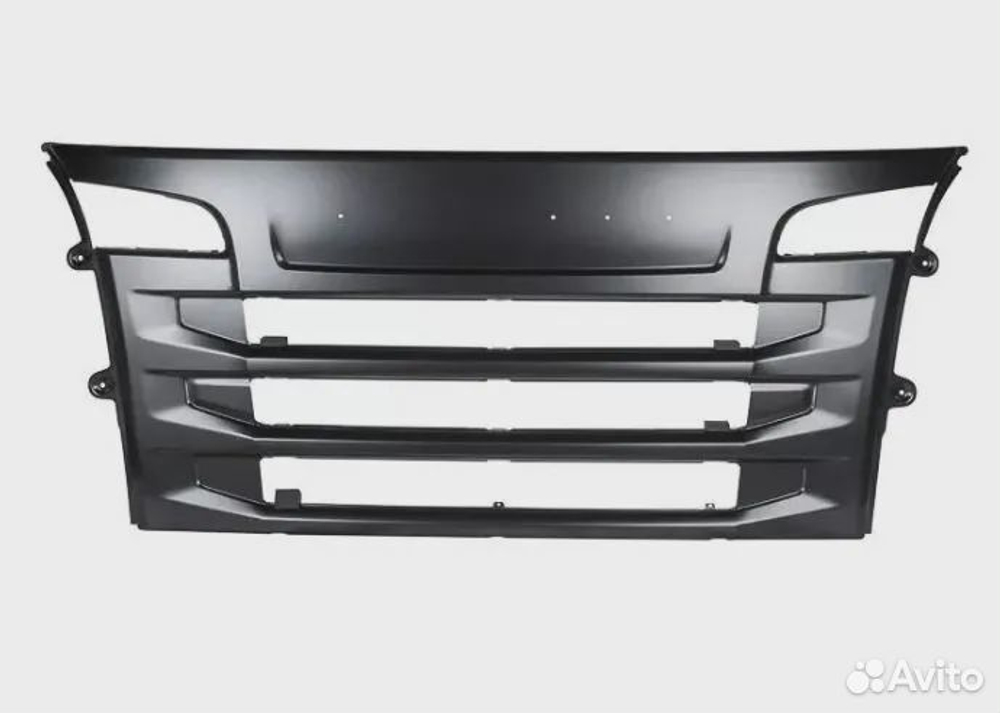 Решетка радиатора верхняя капот scania