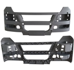 Бампер MAN TGS с креплением датчика ACC серый пластик