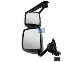 Зеркало LH DAF 45/55LF VOLVO FE/FL RVI Premium/Midlum/Kerax (подогр. Эл.рег короткий кронш.)