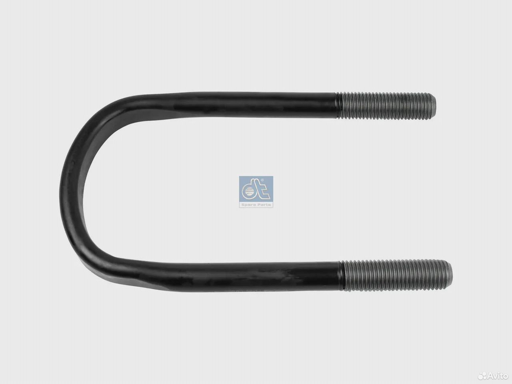 Стремянка рессоры U-образная 92xM24x3.0x288 с гайк