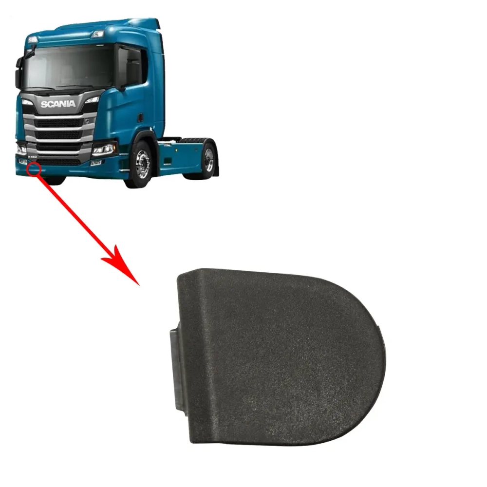 Заглушка бампера правая Scania 6