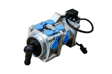 Кран главный тоpмозной EBS мерседес акстрос