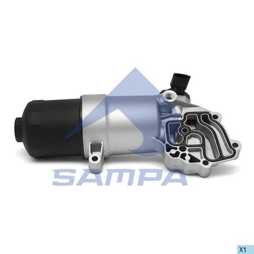 Корпус масляного фильтра Мерседес Атего Актрос Аксор в сборе