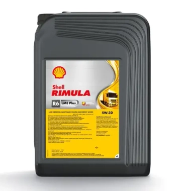 Масло моторное Shell Rimula R6 LME 5W30 (20L) синт.