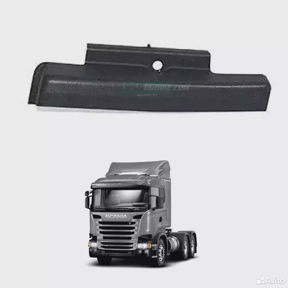 Накладка фары правая Scania