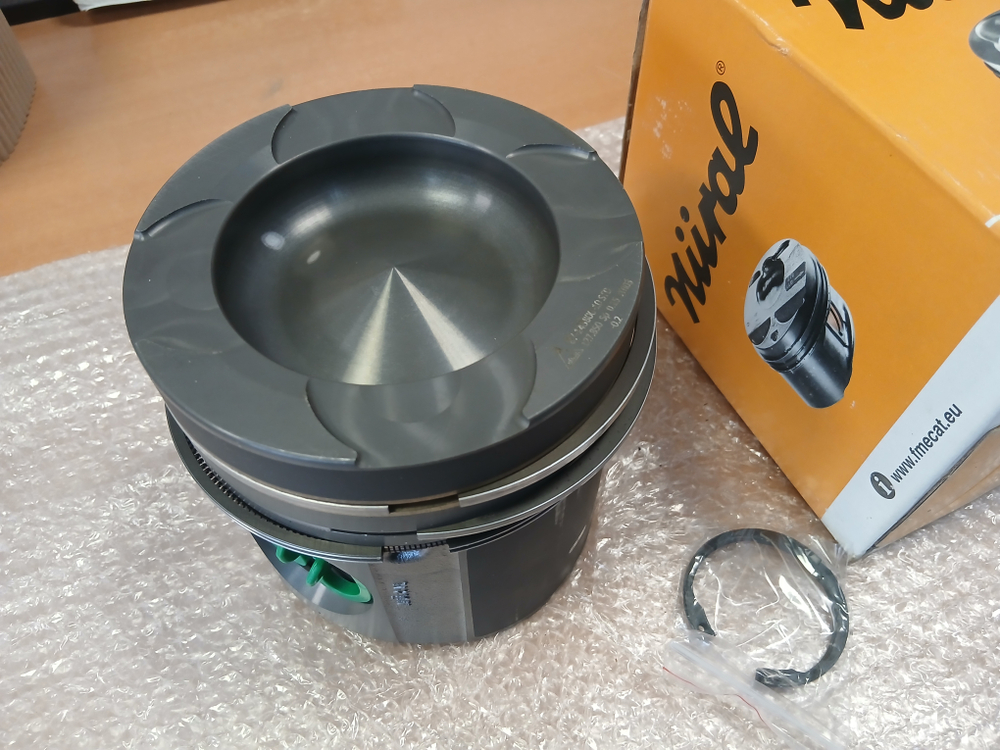 Поршень MAN TGA F2000 D2876LF Евро 2 3 (1 ремонт высота паршня -0,2 мм)