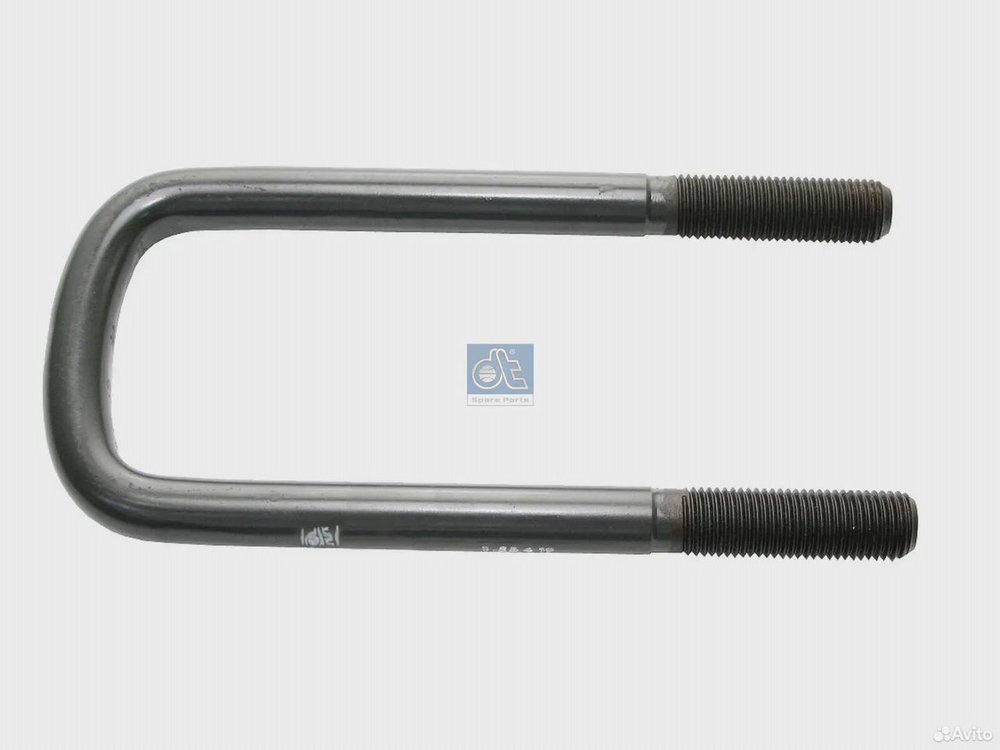 Стремянка рессоры U-образная 92xM24x3.0x265 с гайк