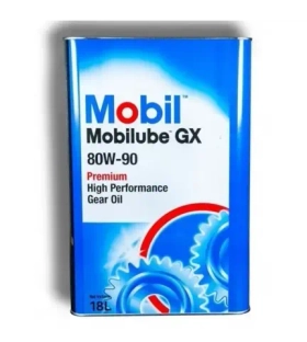 Масло трансмиссионное Mobil Mobilube GX 80W90 (18L) мин. API GL-4