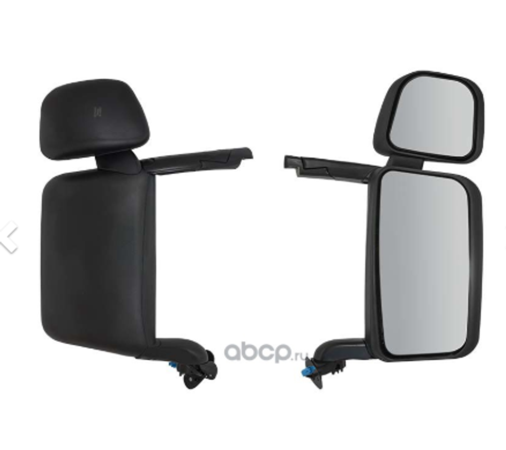 Зеркало правое Scania двойное с эл.рег подогревом [длинный кронштейн]