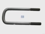Стремянка рессоры U-образная 92xM24x3.0x265 с гайк