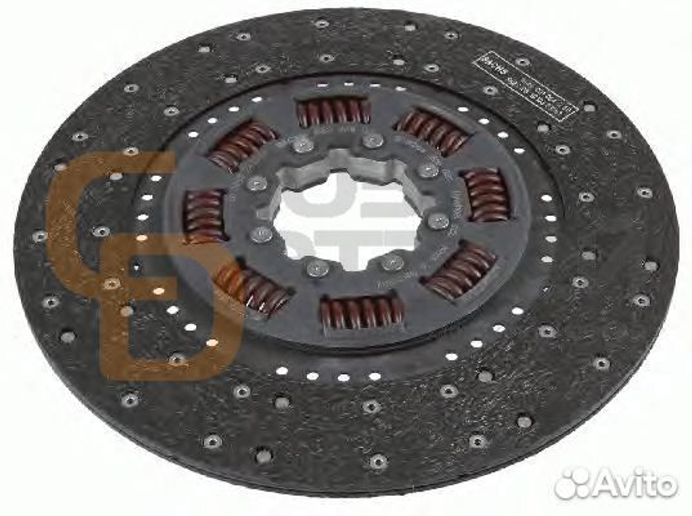 Диск сцепления со стороны кпп D380 volvo F/FH/FM/F