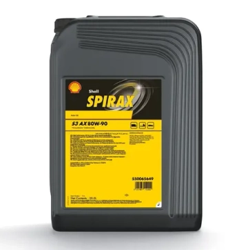 Масло трансмиссионное Shell Spirax S3 AX 80W90 (20L)