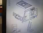 Панель кабины volvo FM FMX FH12/13/16 левая